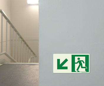 Photoluminescent Signs