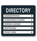 Directory Signs