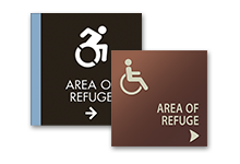 area of refuge directional