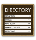 Directory Signs