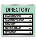 Directory Signs