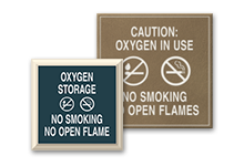 oxygen signage