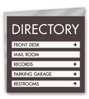 Directory Signs