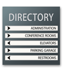 Directory Signs