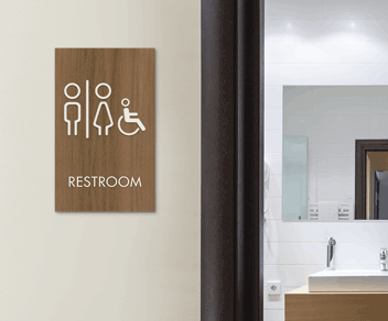 restroom signs