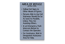 instructions sign