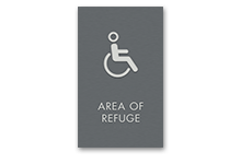Refuge Area Signs