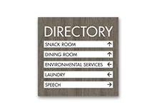 Directory Signs
