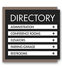 Directory Signs