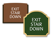 exit stair down