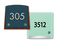Room Number Signs