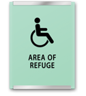 Refuge Area Signs