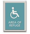 Refuge Area Signs