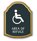 Refuge Area Signs